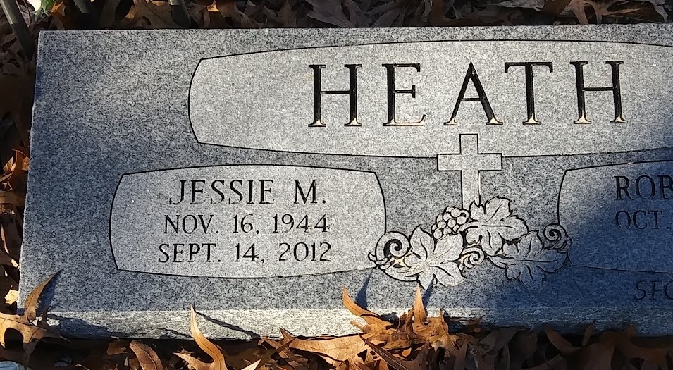 Headstone for Heath, Jessie M